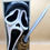 Thumbnail: 3D Printed And Hand Painted Ghost Face From Scream Book Nook
