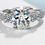 Thumbnail: Sterling Silver Sparkle Elegance Adjustable Fit Ring