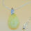 Thumbnail: Olivine Gemstone Cubic Zirconia Necklace