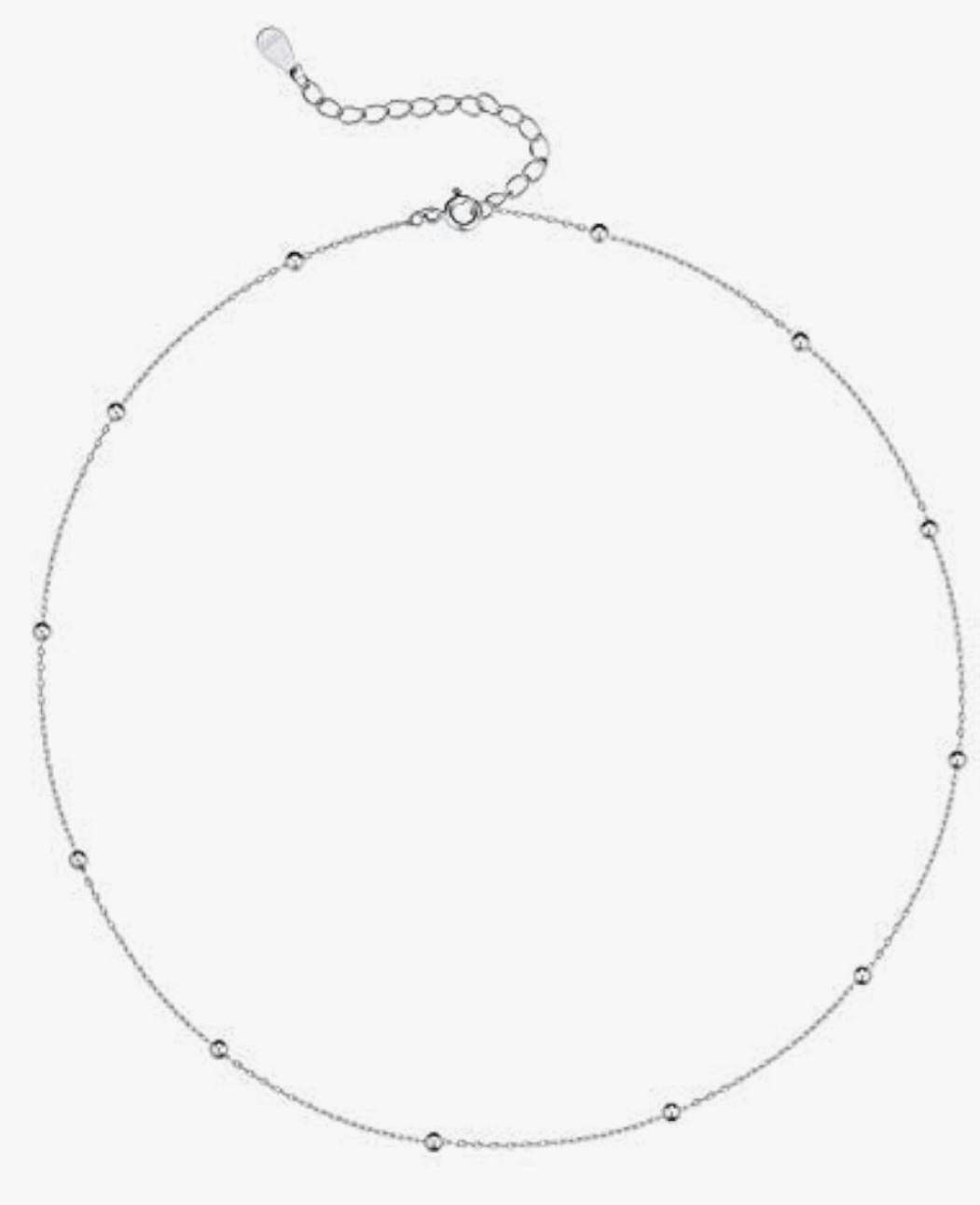 Sterling Silver Ball Choker