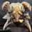 Thumbnail: 3D printed and hand painted dragon skull decor sculpture