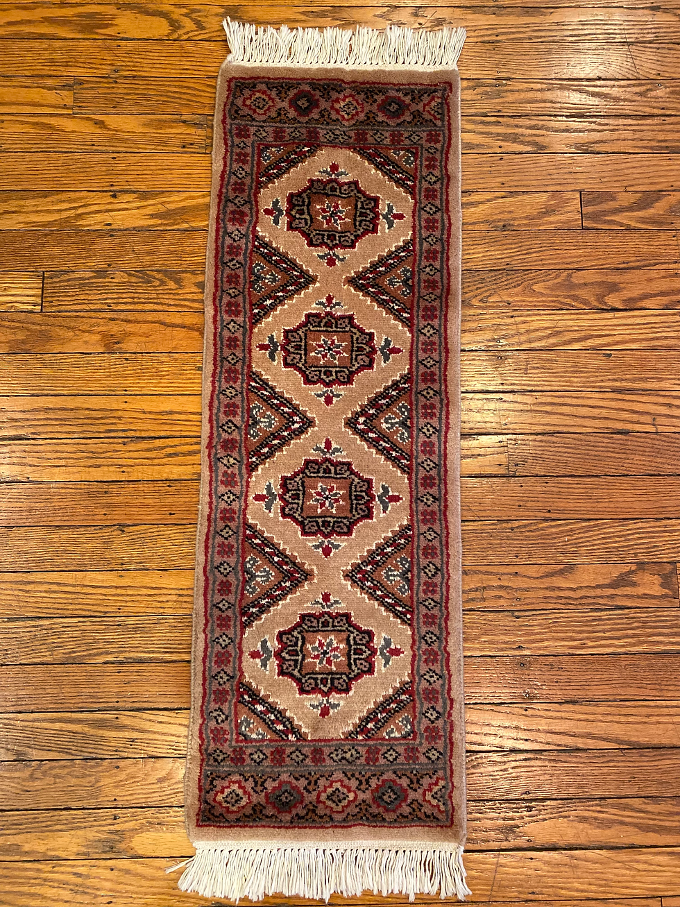 Pakistan Bokhara Accent, size 1'x3'