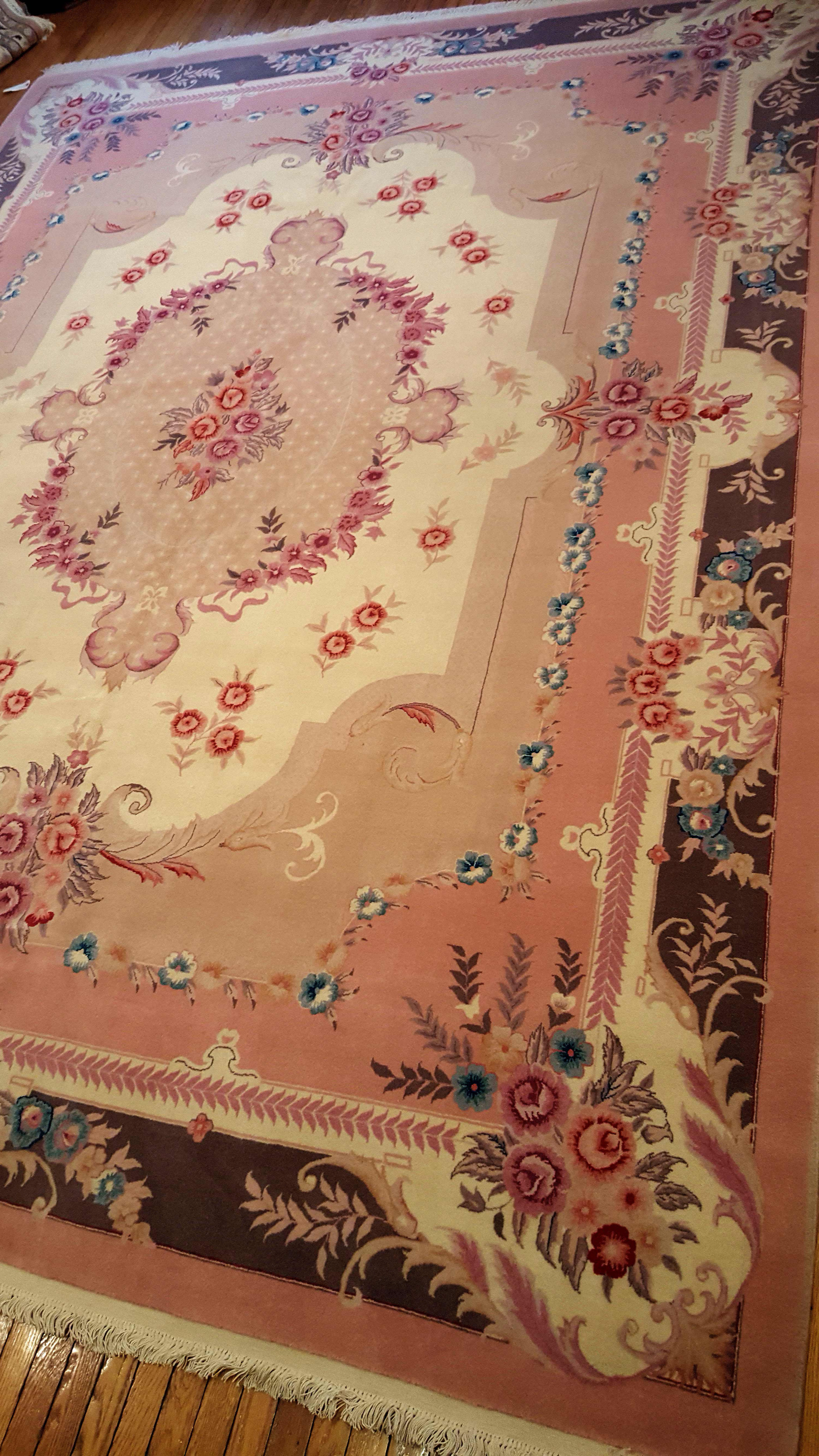 Fine Chinese Aubusson Size 8'9"x11'9"
