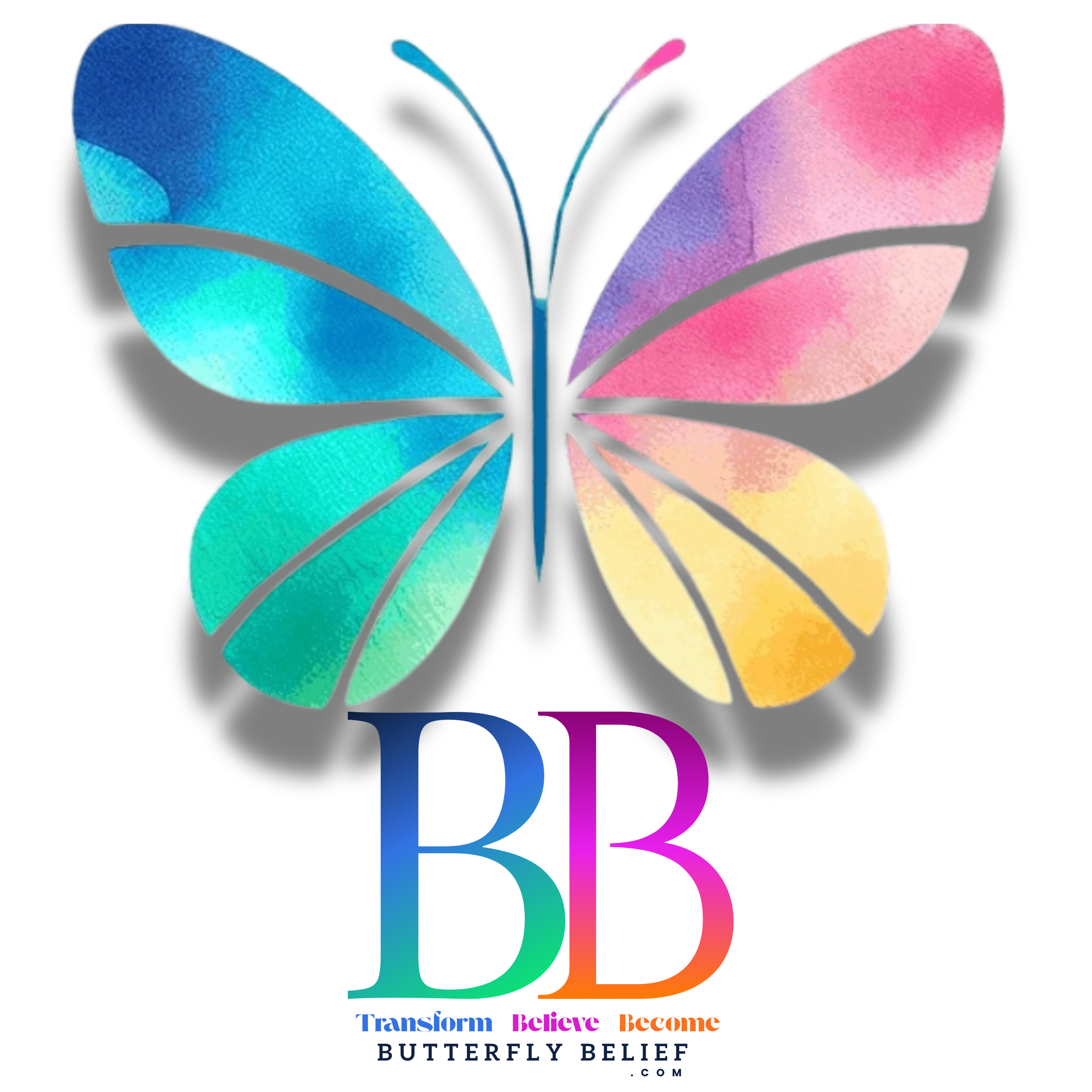 Logotipo de Butterfly Belief .com 05 01 2025 mariposa transparente +.png