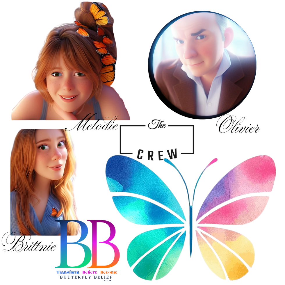 our team Melodie, Brittnie and Olivier