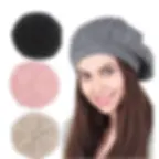 Hats -Women's Geometric Pattern Baret Hat