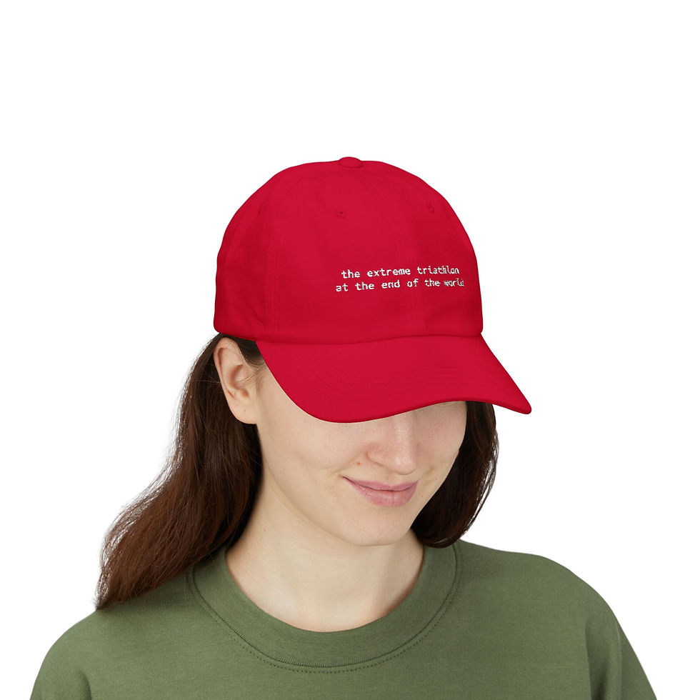 Thumbnail: "The End of The World" Embroidered Baseball Hat
