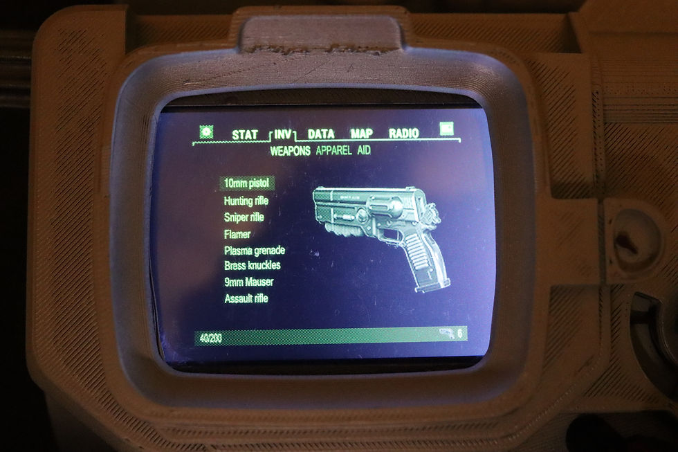 Thumbnail: 3D Printed Fallout Pip-Boy Computer