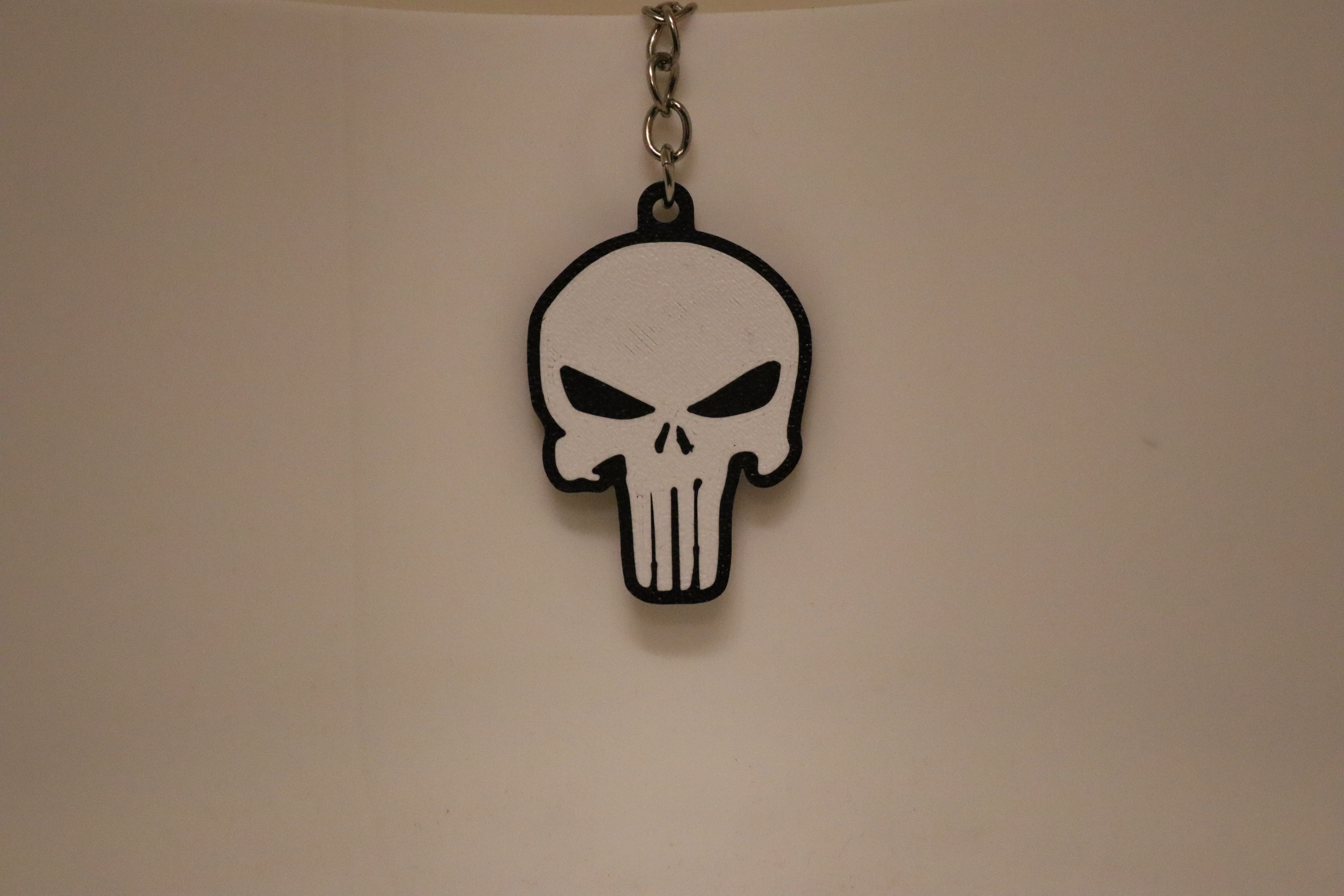 Punisher Keychain