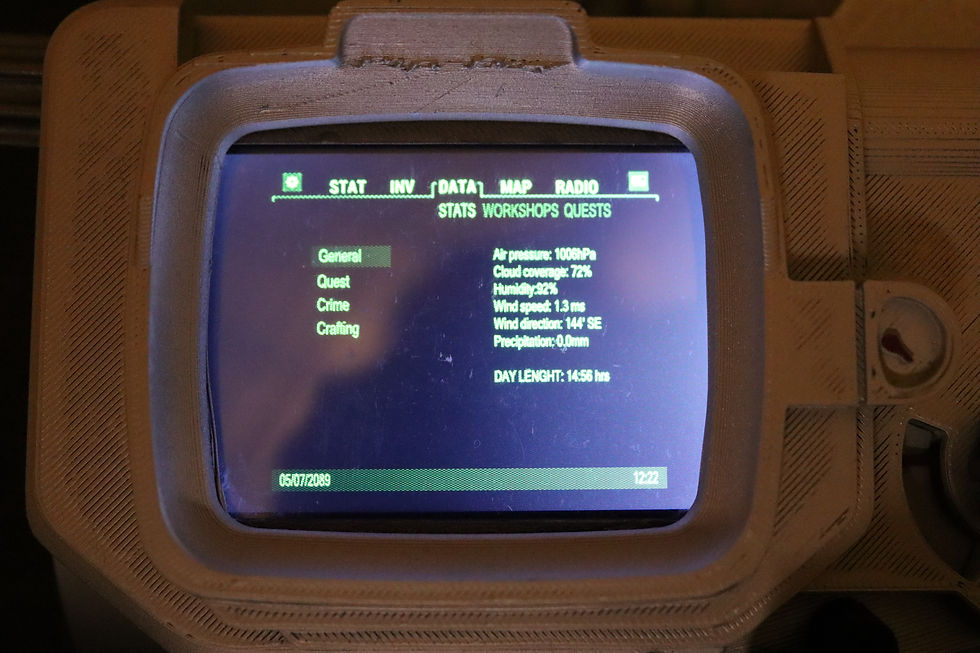 Thumbnail: 3D Printed Fallout Pip-Boy Computer