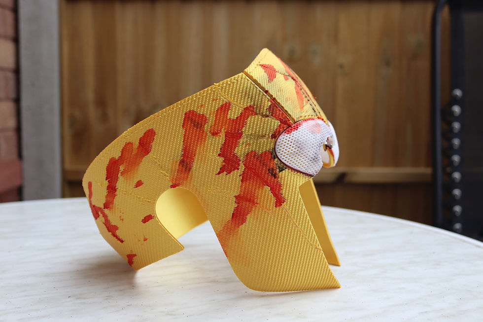 Thumbnail: Invincible Mask – 3D Printed | Classic, Alternate & Damaged Versions |