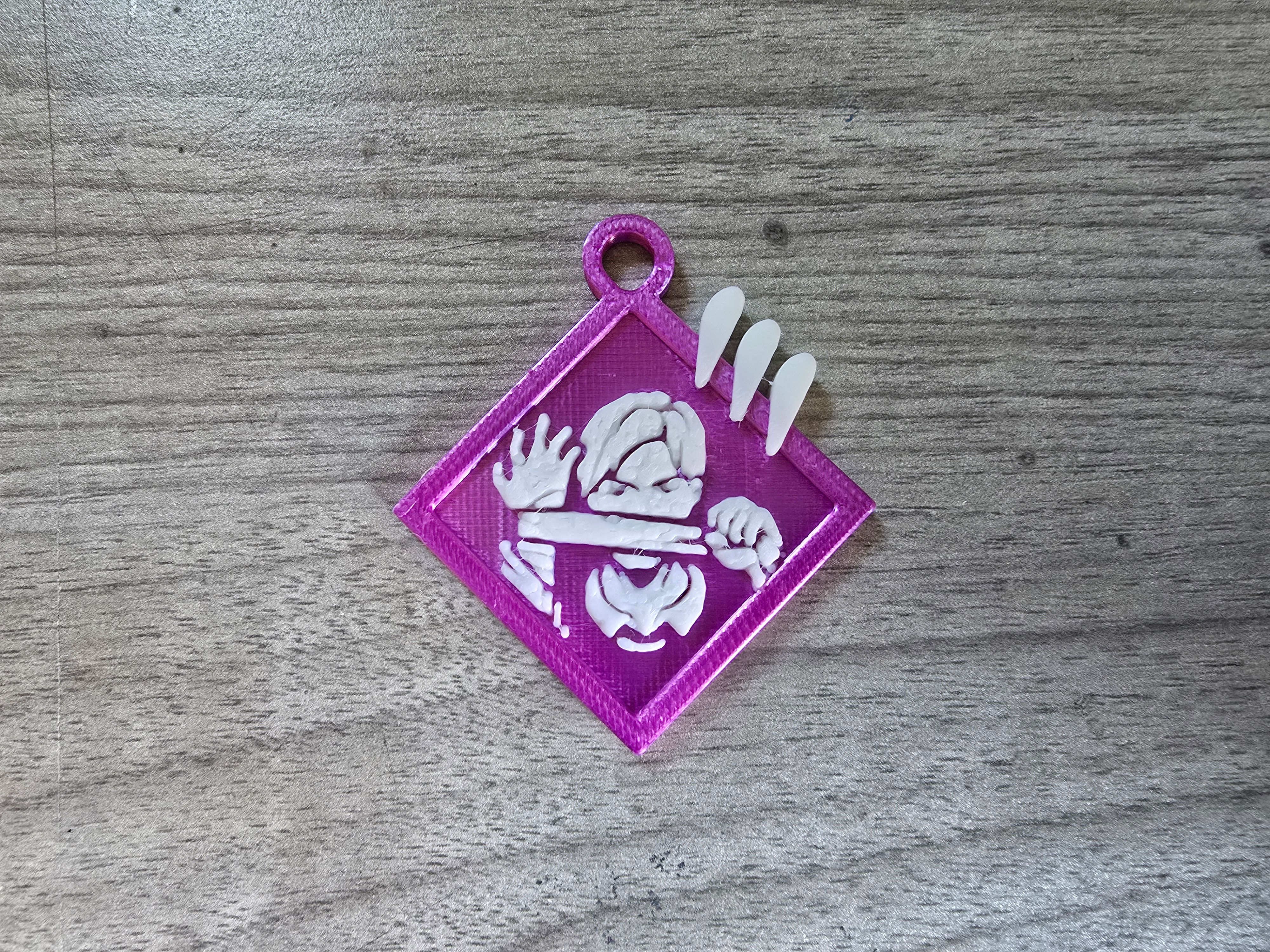 Dead By Daylight Bite The Bullet Keyring