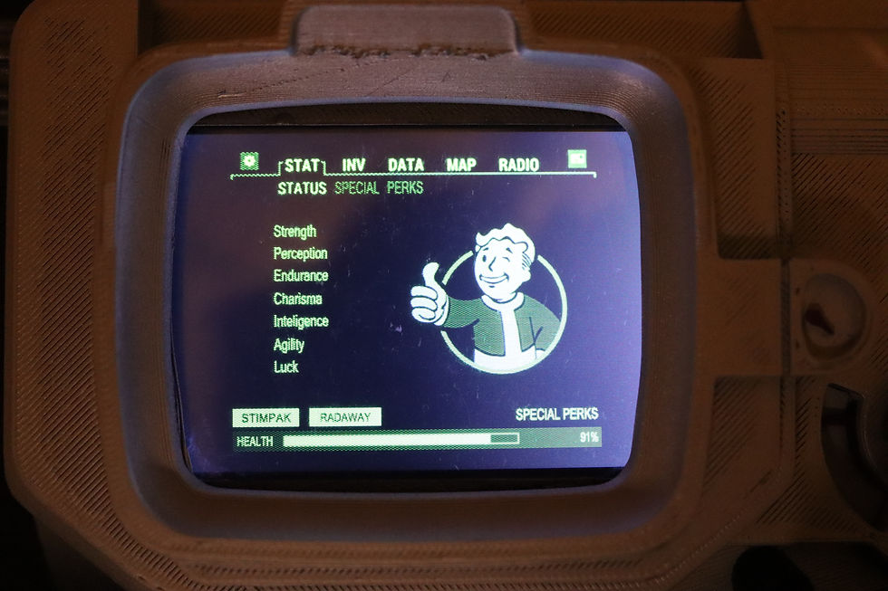 Thumbnail: 3D Printed Fallout Pip-Boy Computer