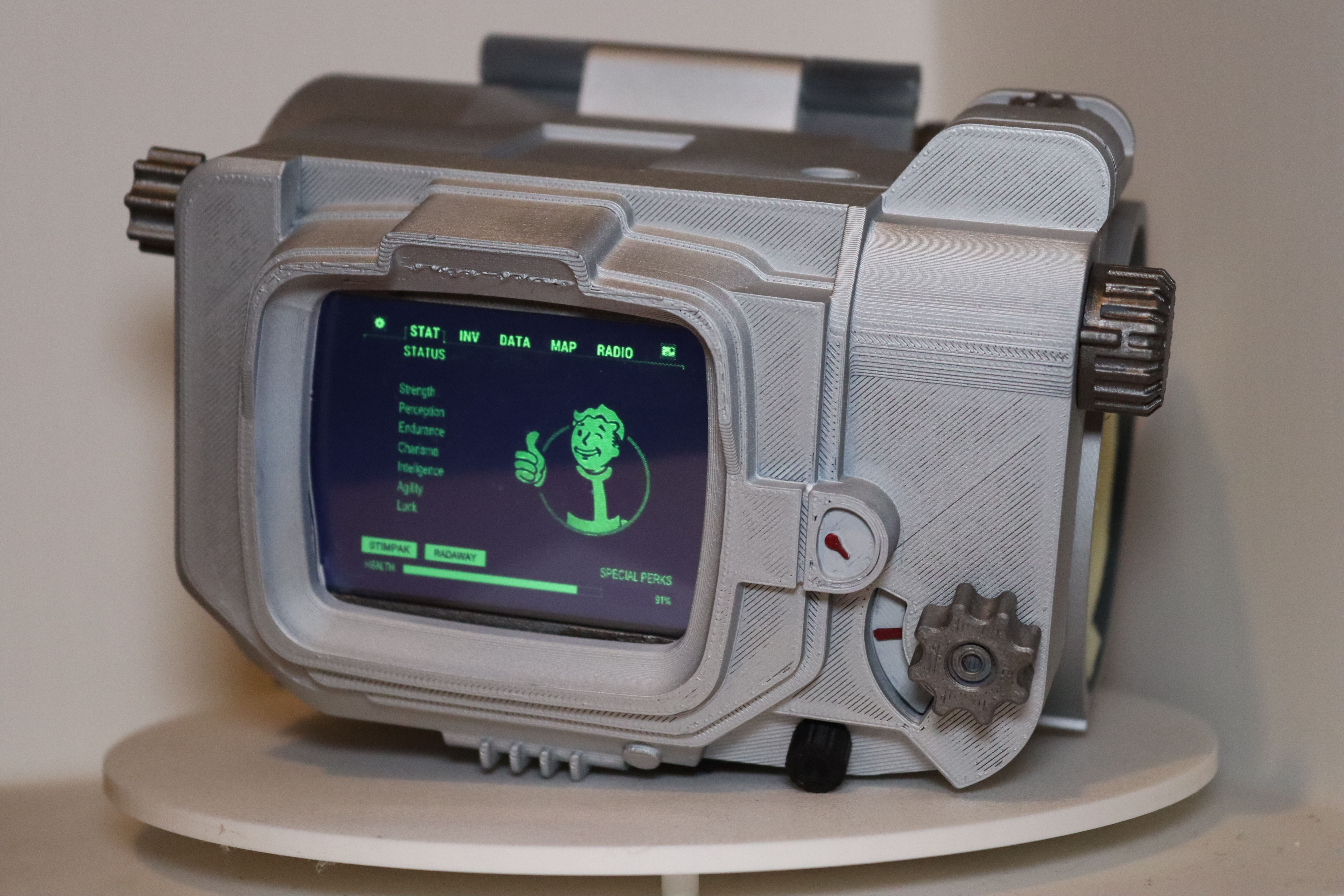 3D Printed Fallout Pip-Boy Computer