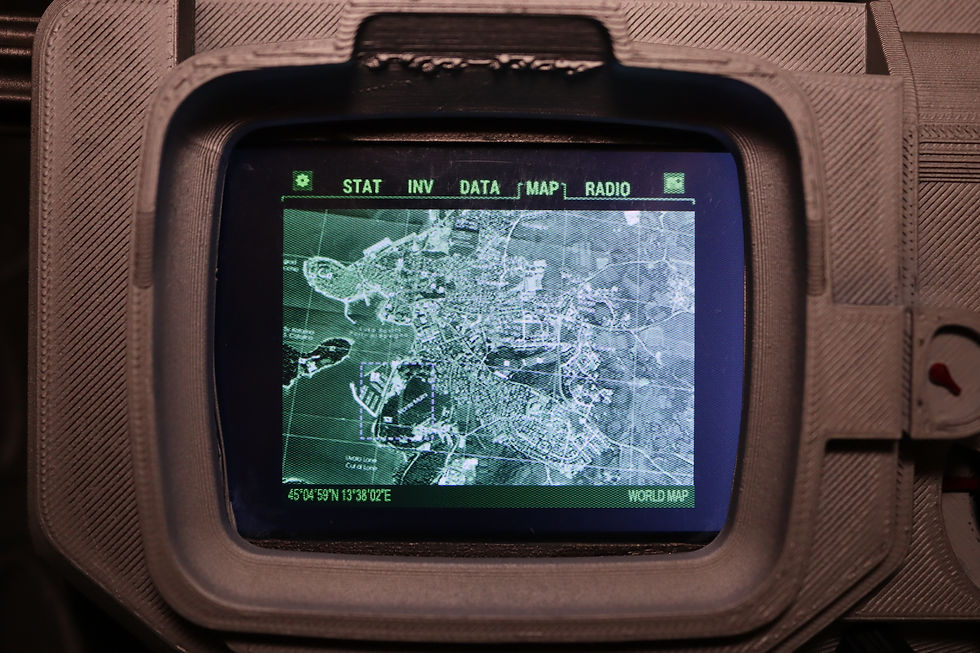 Thumbnail: 3D Printed Fallout Pip-Boy Computer