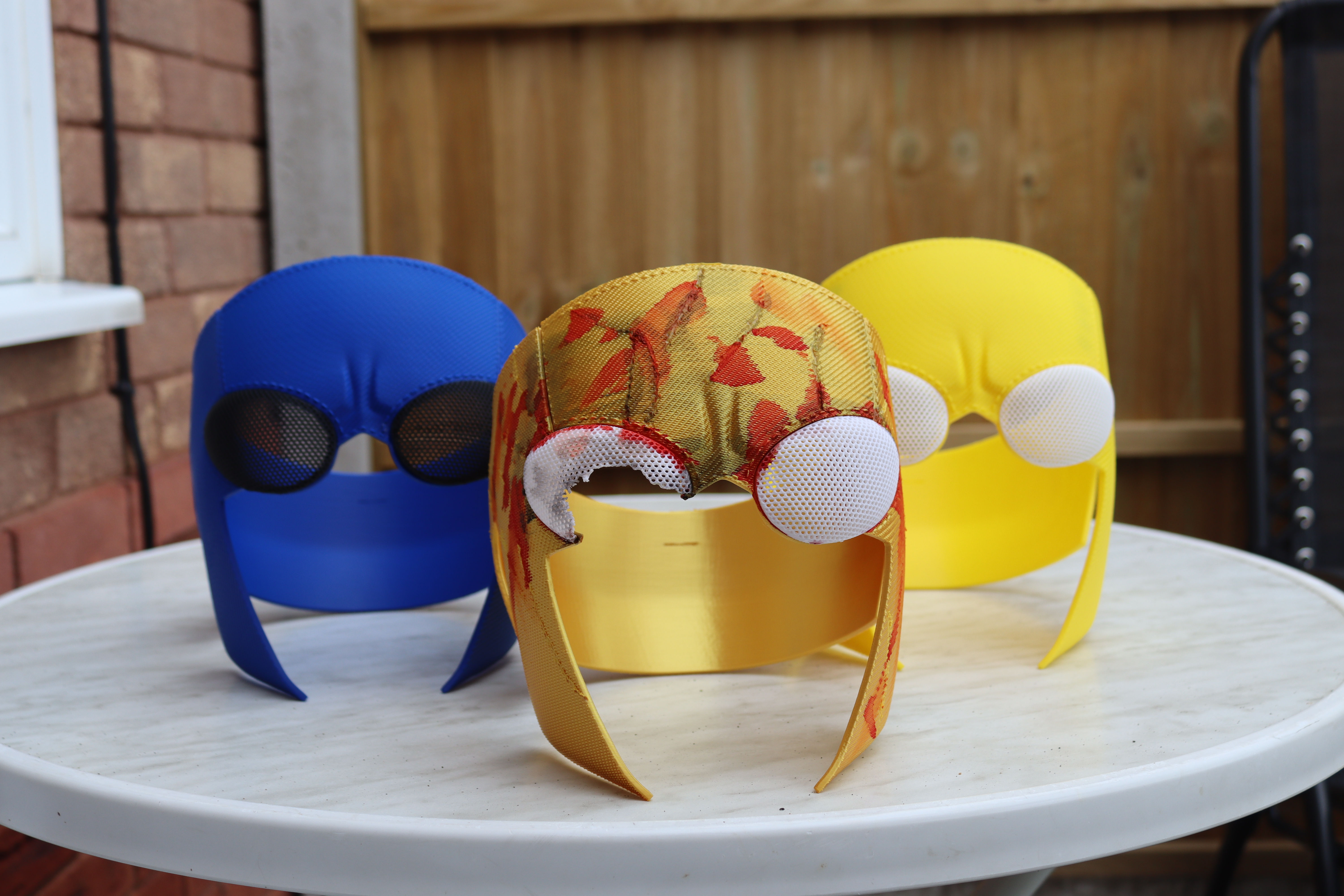 Invincible Mask – 3D Printed | Classic, Alternate & Damaged Versions |