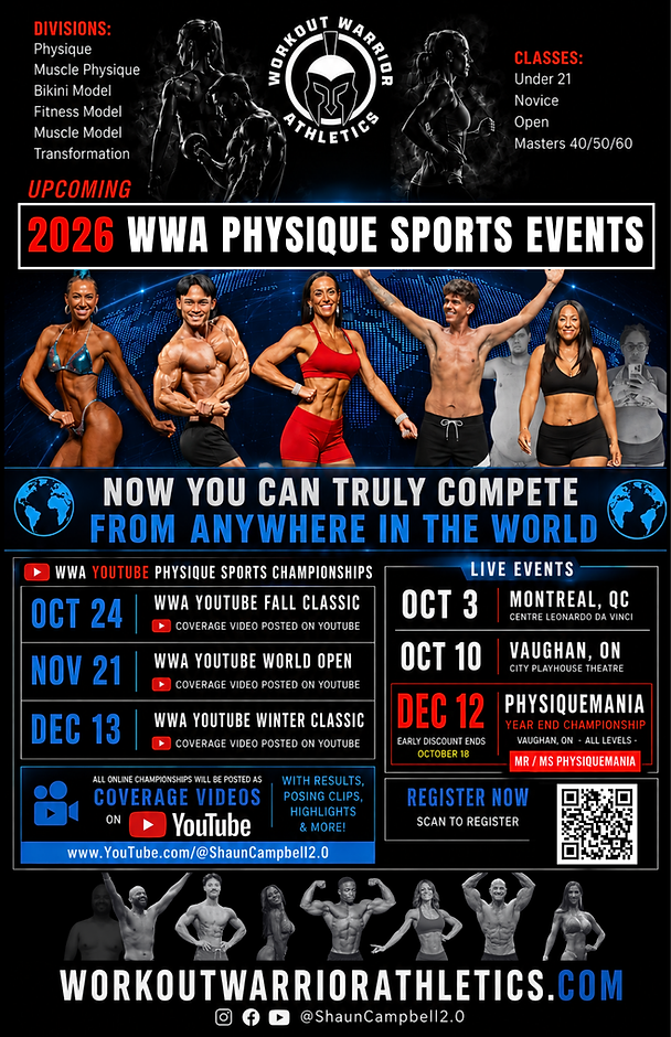 2026 YouTube and LIVE Dates Poster Workout Warrior Athletics ONLINE Blue.png