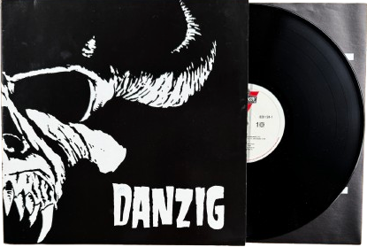 Danzig – Danzig (1988, Europe, London Records., VG+) | SPOOK CITY