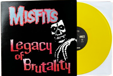 Misfits – Legacy Of Brutality (2023, Europe, Yellow, Vinyl, Mint)
