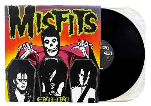 Misfits – Evilive (1989, US, Translucent, Vinyl, VG+/VG)