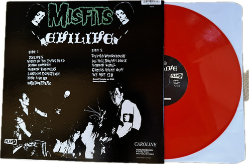 Misfits / Evilive 【レコード】Original version Misfits - Evilive (Fanclub Edition, Orange Vinyl, Near Mint)