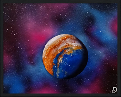 Jupiter framed print