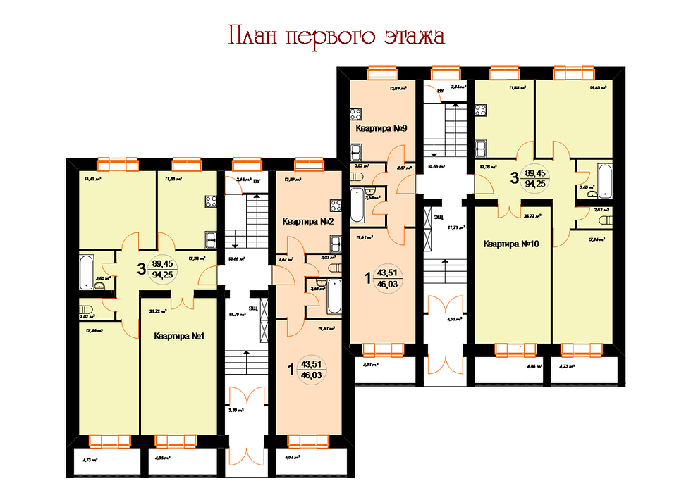 План 1 го этажа