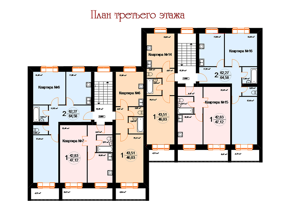 План 3 го этажа