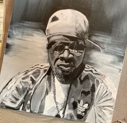 LOUIZ RIP/ACRYLIC PAINT ON CANVAS