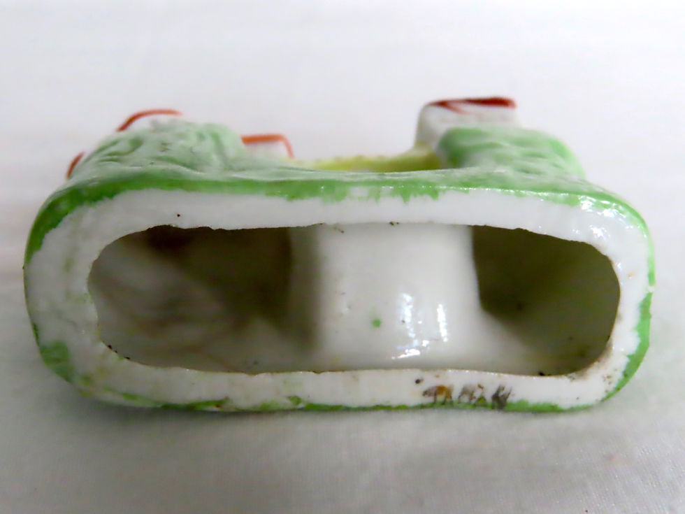 Base of vintage fish tank decoration marked 'Japan'