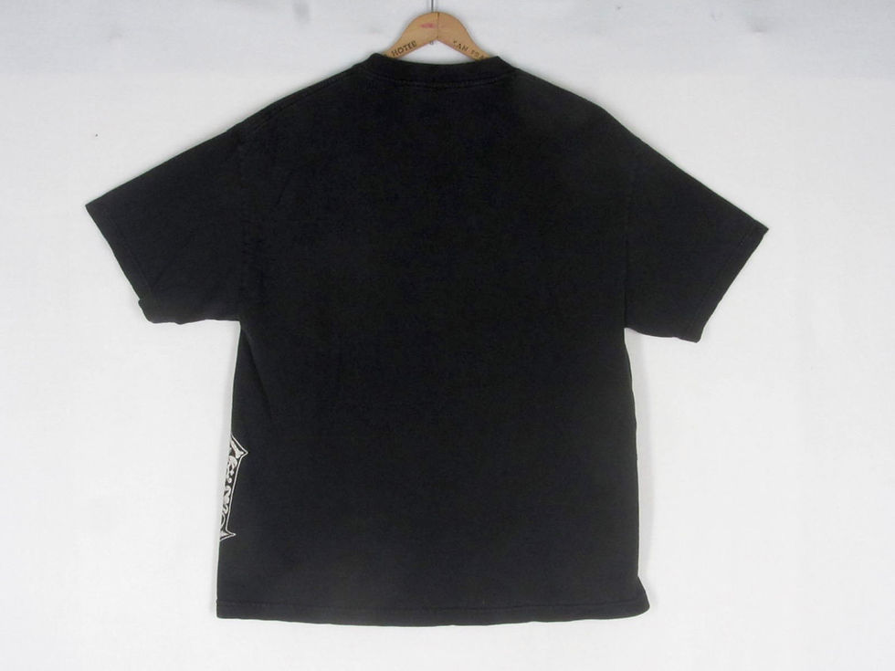 Thumbnail: Vintage 90s SRN Street Wear Tee Urban Tribal XL Black Cotton