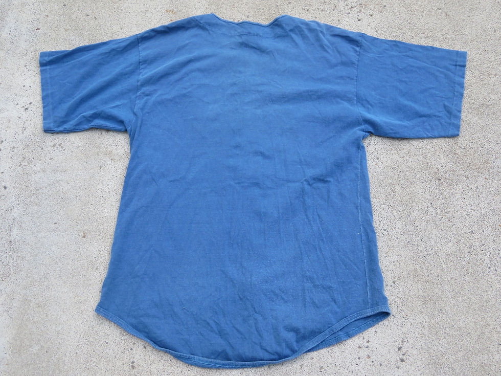 Thumbnail: solid blue knit tee