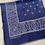 Thumbnail: Vintage bandana text- Washfast colors, made in USA, all cotton