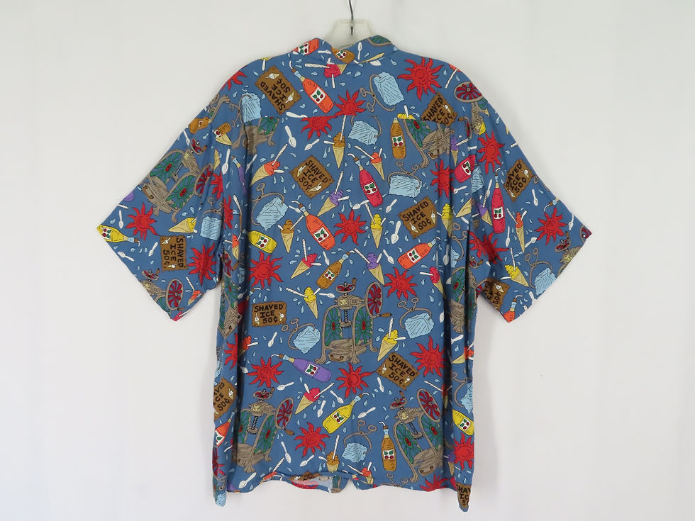 Thumbnail: Reyn Spooner Shave Ice Aloha Shirt Detrich Ykrez XL