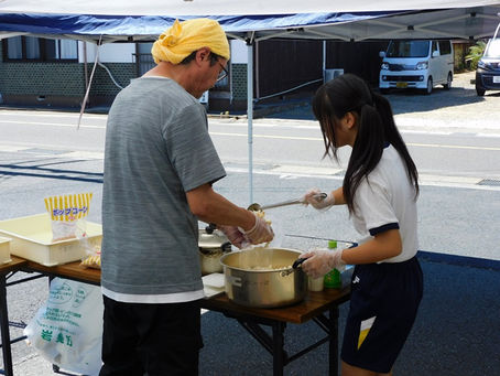 夏休みボランティア体験教室