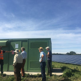 Orchard Solar Farm visit