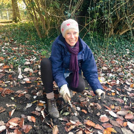 Bulb planting at Faversham Rec 2019 (pho