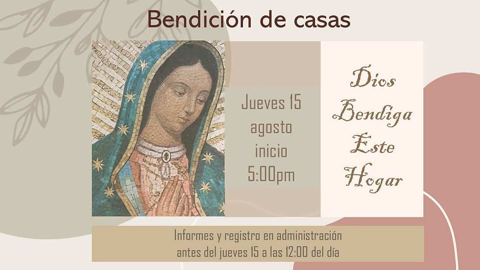 Bendición de hogares