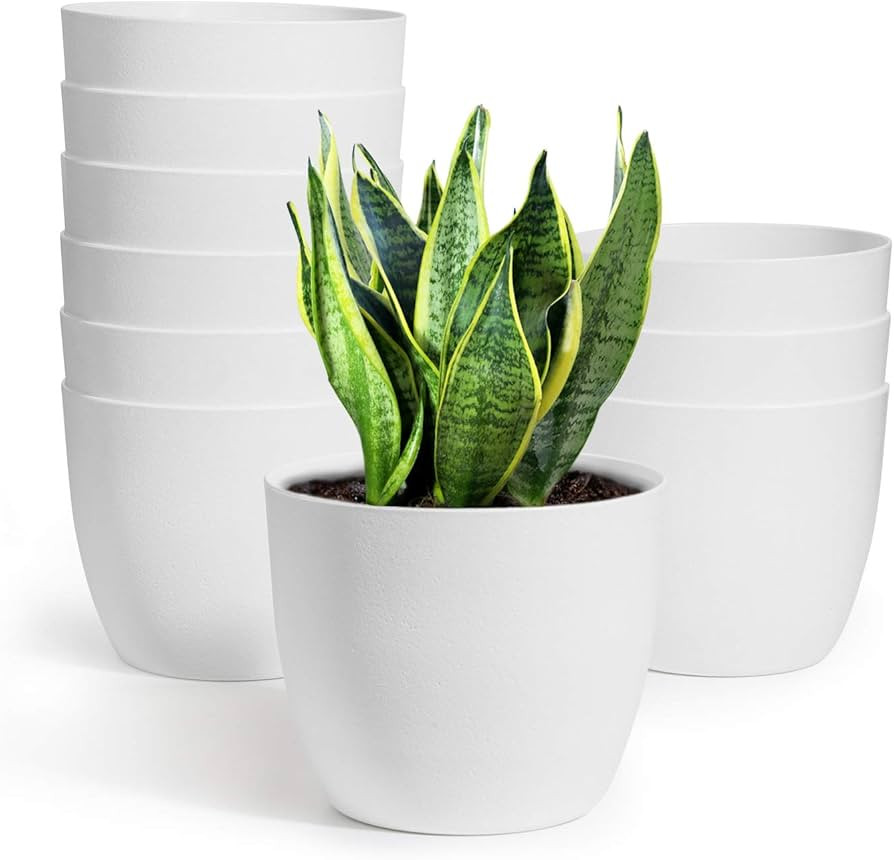 Self-Watering Indoor Planters — Set of 2 (Spring Collection)