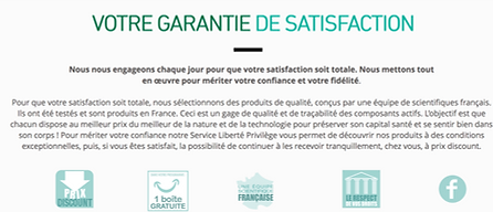 Votre garantie satisfaction
