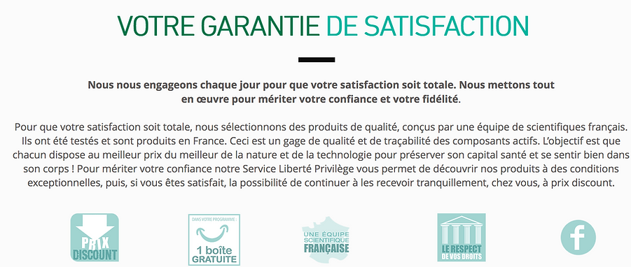 Votre garantie satisfaction