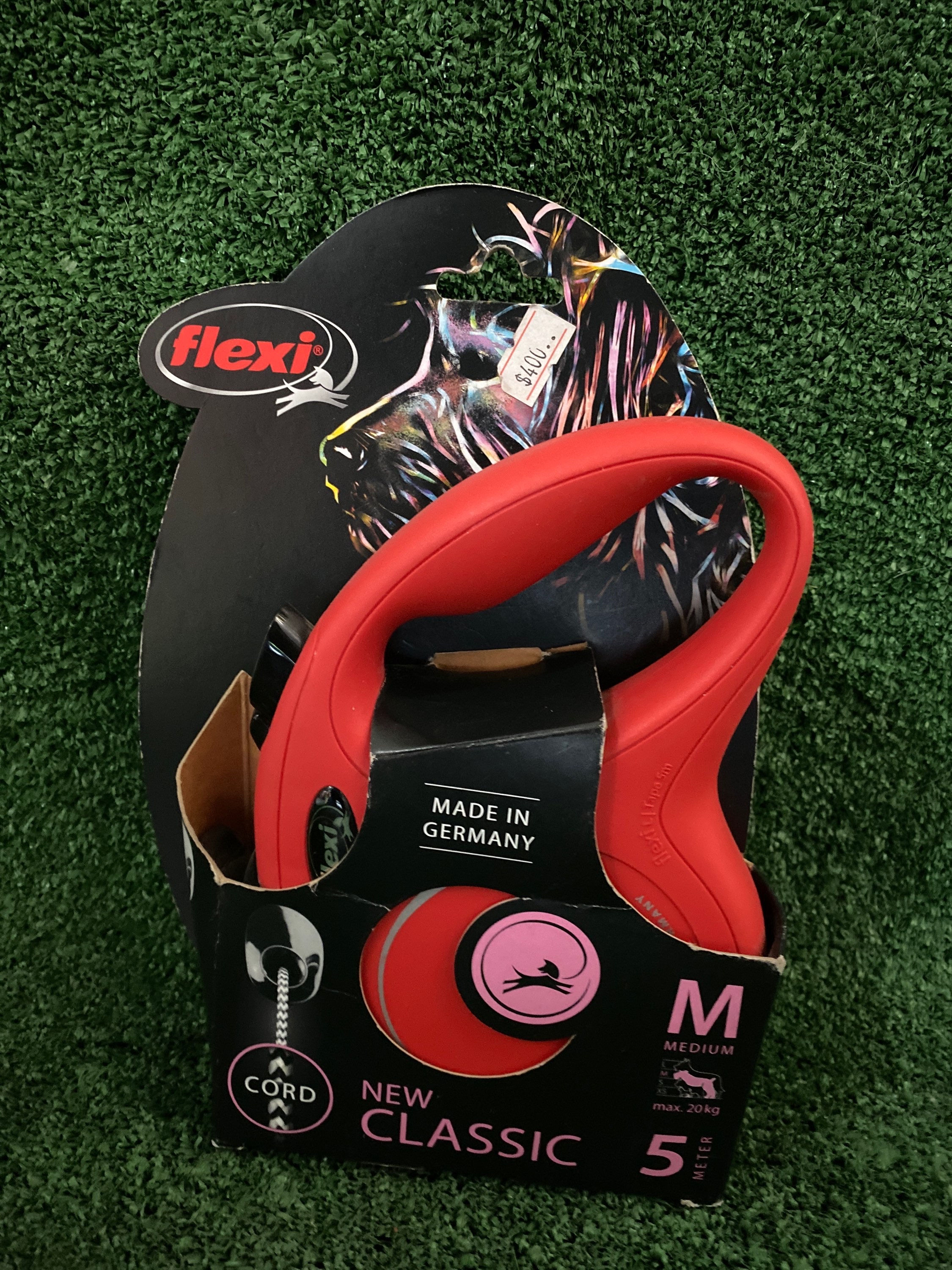 CORREA RETRACTIL ROJA