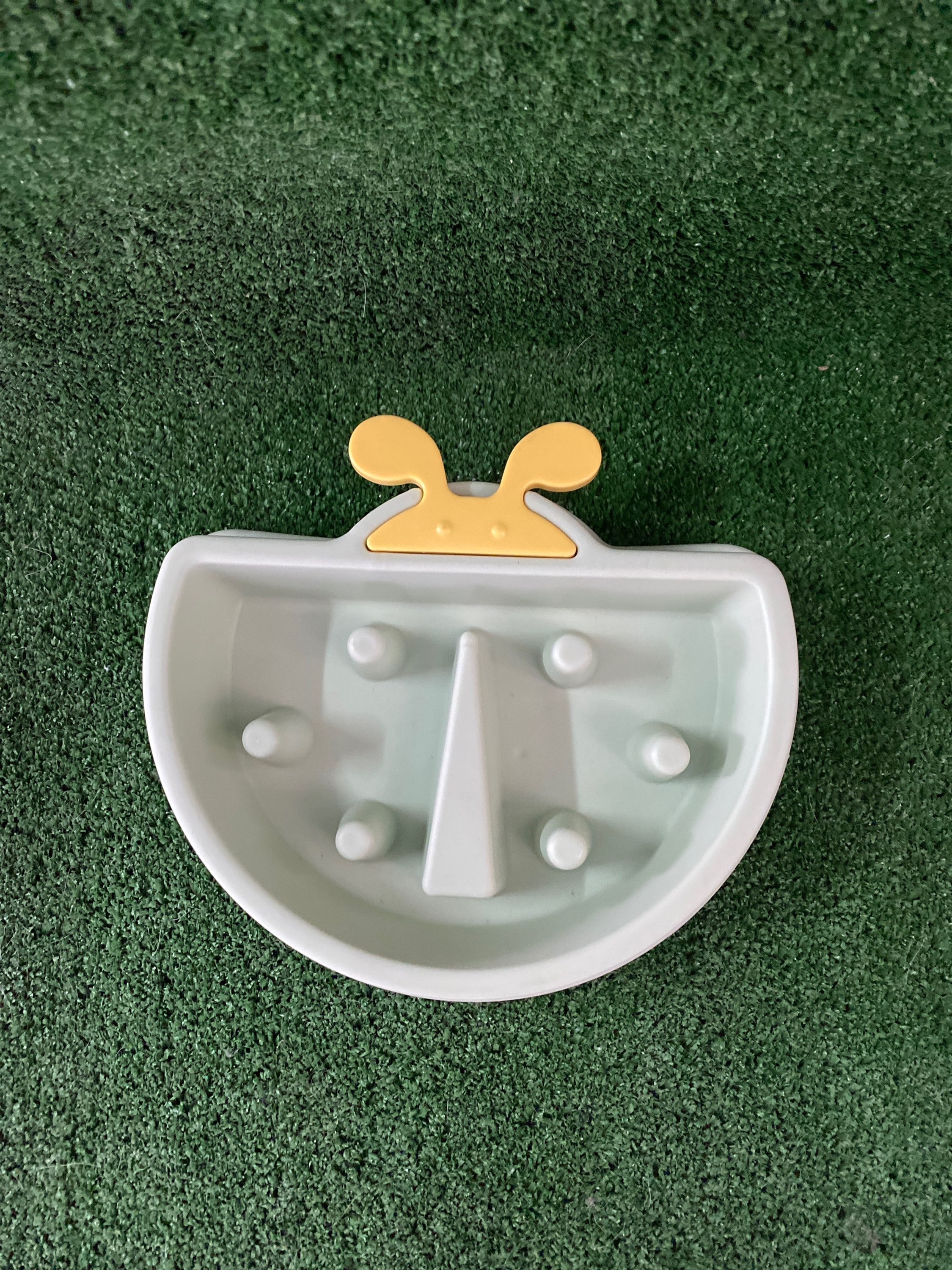 PLATO COME LENTO EN FORMA DE MARIQUITA