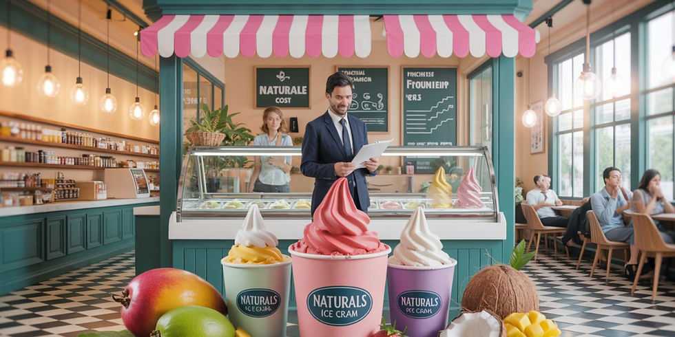 Naturals Ice Cream Franchise Cost