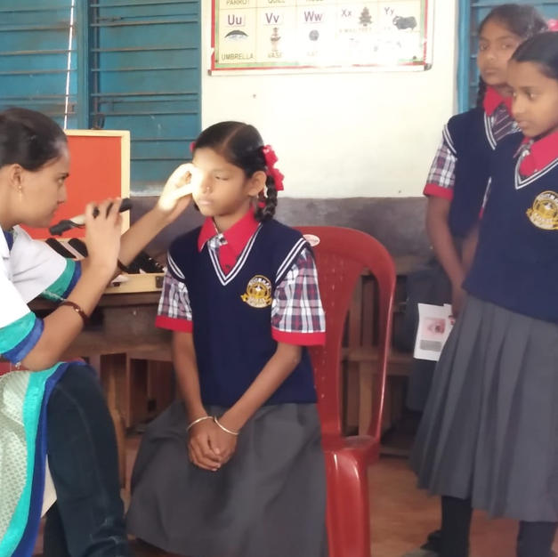 Camp at MHPS Government Marathi school Navage