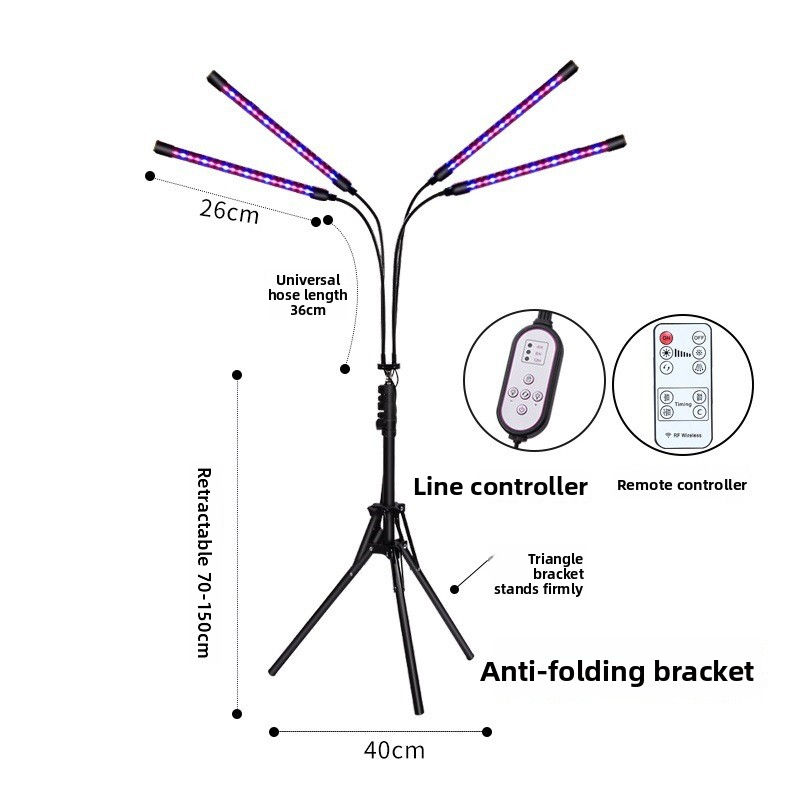 Thumbnail: Adjustable Full Spectrum LED Plant Growth Light
