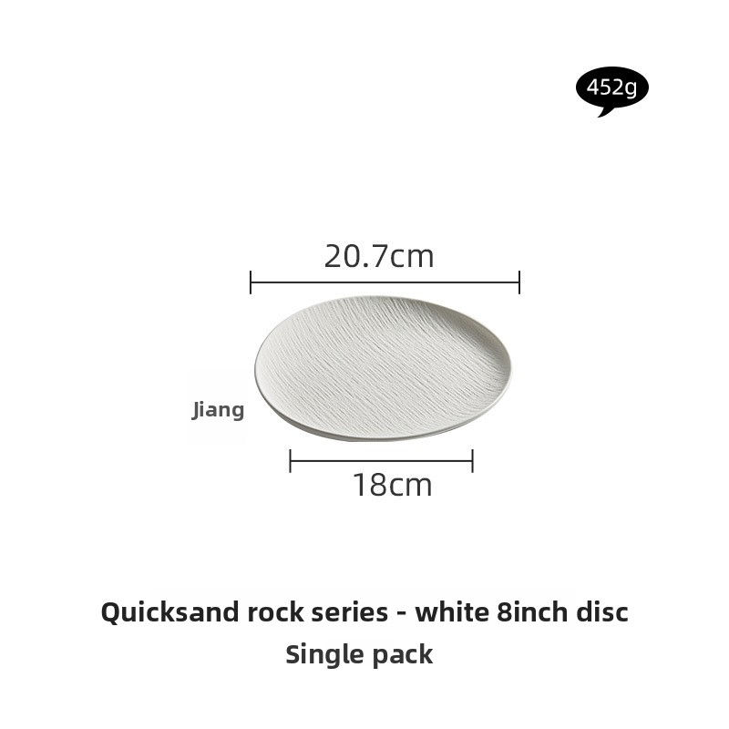 Thumbnail: Black and White Ceramic Dishes, Dishes, Home Eating Bowls, Soup Bowls, Fish Plat
