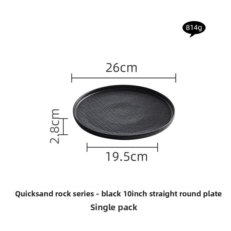 Thumbnail: Black and White Ceramic Dishes, Dishes, Home Eating Bowls, Soup Bowls, Fish Plat
