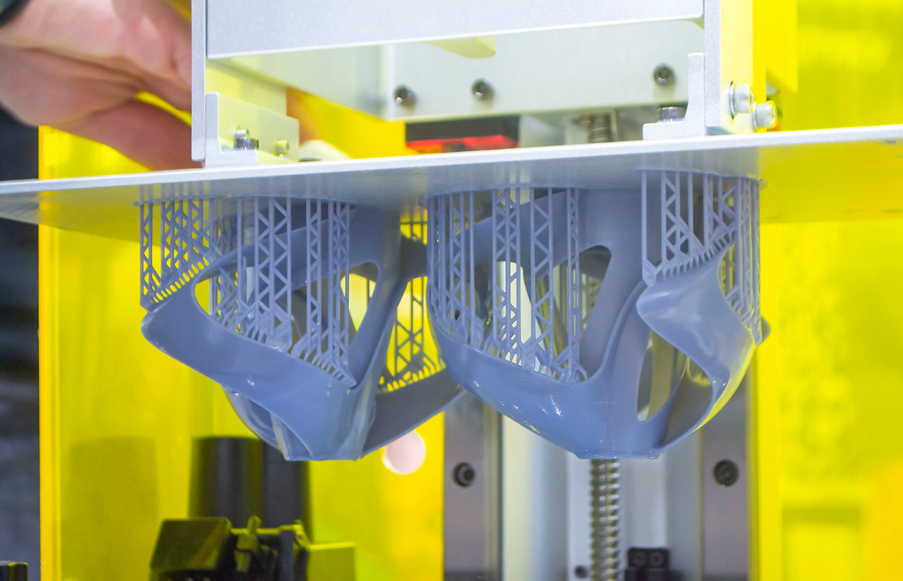 Impression 3D SLA réalisée dans notre atelier.
