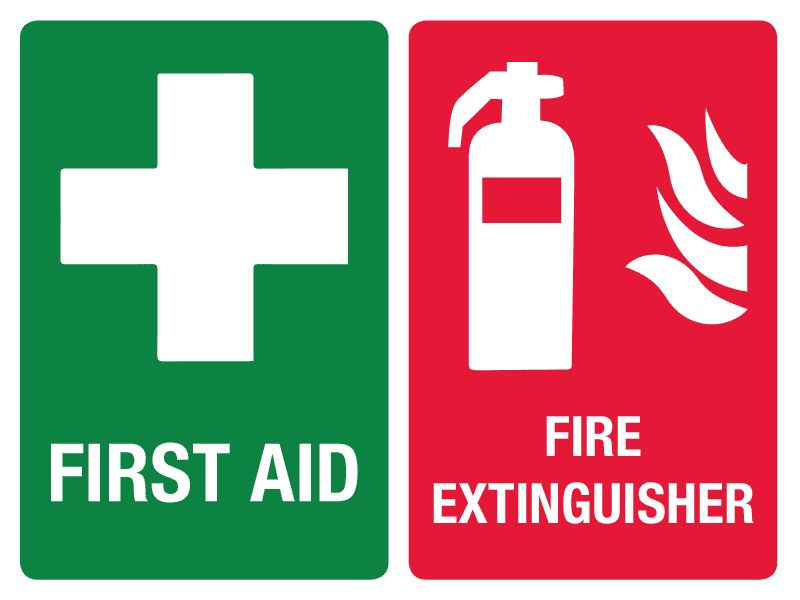 First Aid & Fire Extinguisher | Health and Safety